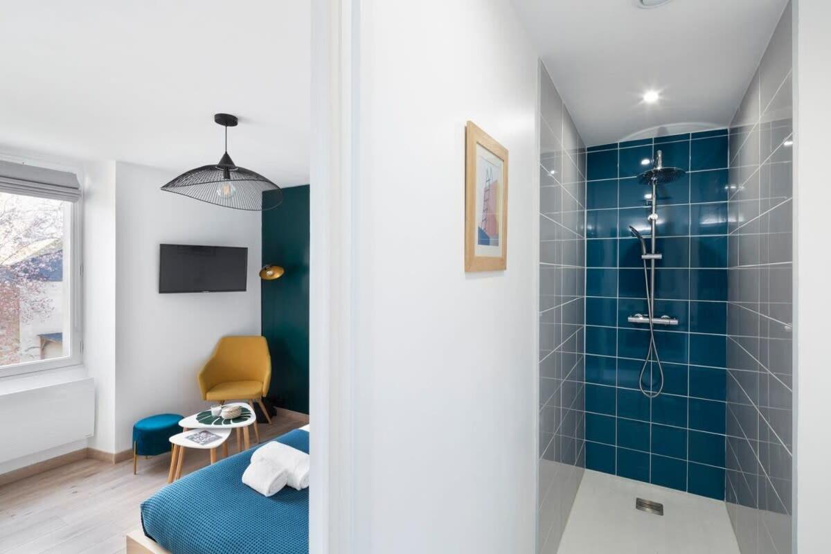 L'Eden Studio Moderne Et Lumineux Proche Centre Rennes Exteriör bild