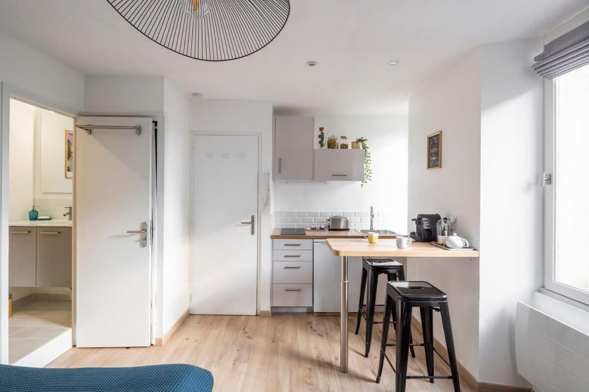 L'Eden Studio Moderne Et Lumineux Proche Centre Rennes Exteriör bild