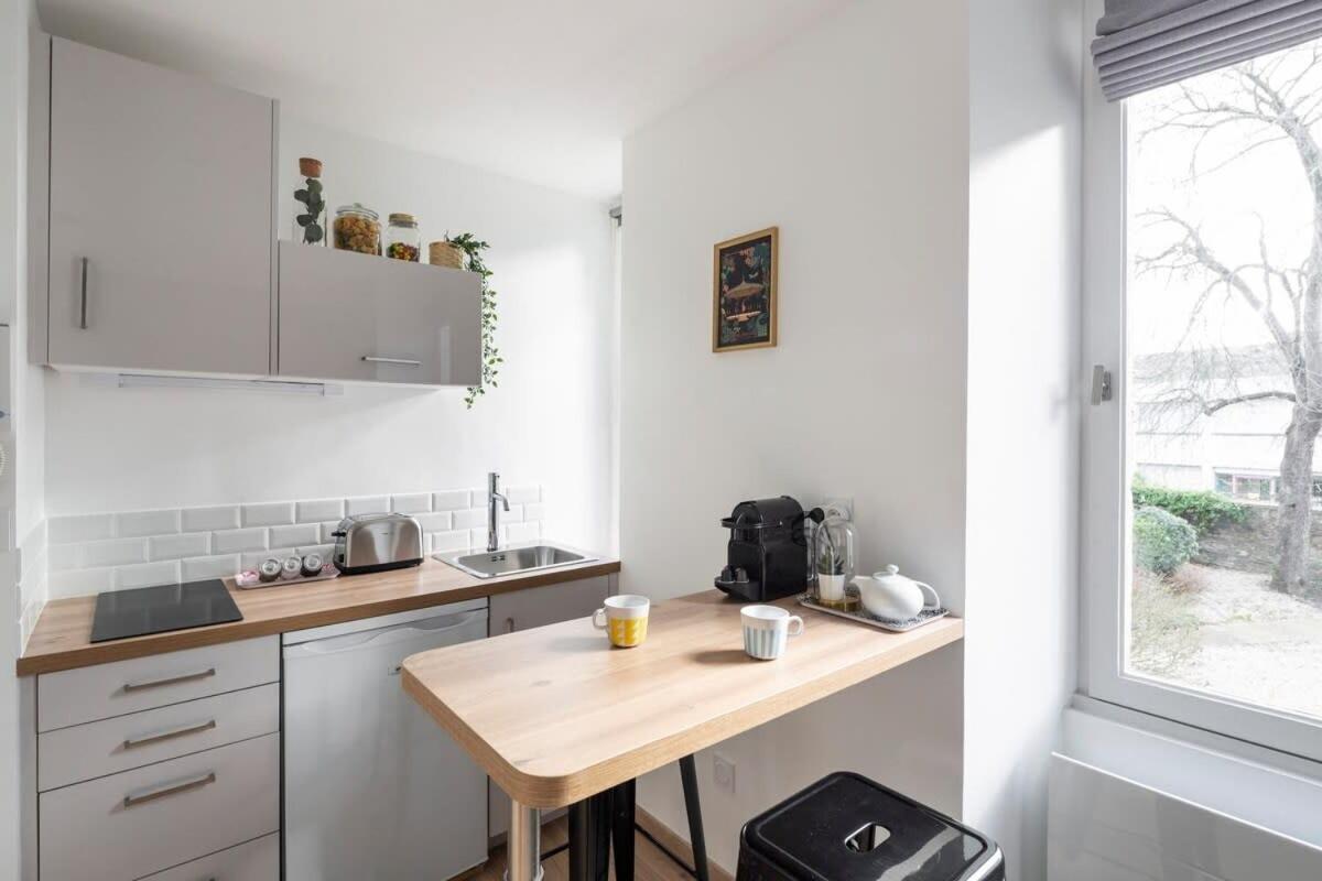 L'Eden Studio Moderne Et Lumineux Proche Centre Rennes Exteriör bild